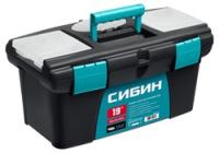 38010-19 Пластиковый ящик для инструментов СИБИН 490 х 275 х 240 мм, (19")