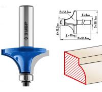 28701-38.1 ЗУБР 38,1x17мм, радиус 12.7мм, фреза кромоч. калевоч. №1