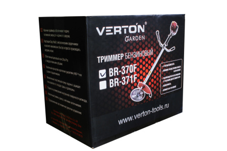 Мотокоса бенз. VERTON Garden BR-370F (4 такт, цельная штанга)