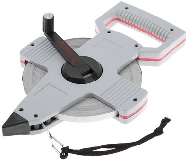 34181-100 Геодезическая стальная мерная лента ЗУБР 100 м