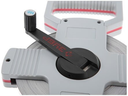 34181-100 Геодезическая стальная мерная лента ЗУБР 100 м