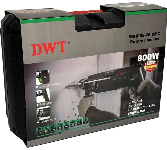 Перфоратор SDS-Plus DWT SBHP08-26 BMC (800Вт, 2,8Дж)