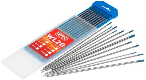 Вольфрамовый электрод WL-20 D1.0x175 (ELKRAFT) синий