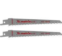 782005 Полотна по дереву для сабельной пилы S644D 125 / 4,3 мм, HCS, 2 шт., PRO// Matrix