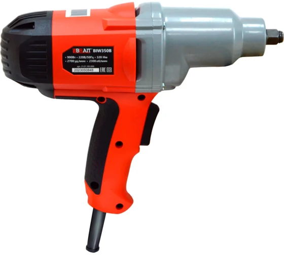 Гайковерт сетевой BIW350B (900Вт, 320Нм, кейс)