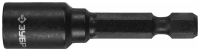 26375-08 Ударная бита с торцевой головкой ЗУБР, магнитная, 8 мм, 50 мм