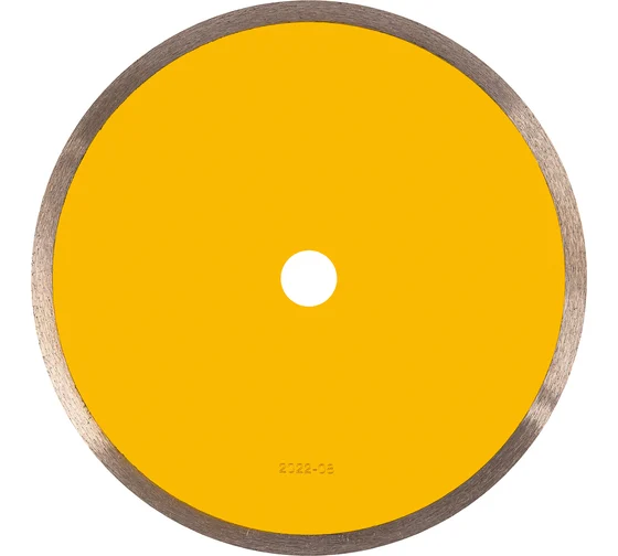 73055 Диск алмазный отрезной 230 х 22,2 мм, супертонкий, мокрое резание// Denzel