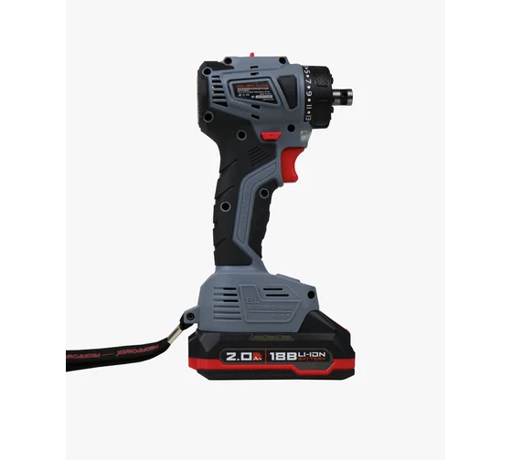 Акк. дрель-шуруповерт Комби PROFIPOWER MKBL-18BM (18В, 45Нм, 2х2,0Ач, б/щет, насадки, кейс)