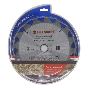 Диск пильный Belmash 250x2.8/1.8x32/30 16T