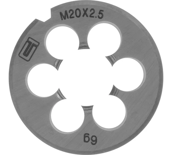 77058 Плашка М20 х 2,5 мм// Сибртех