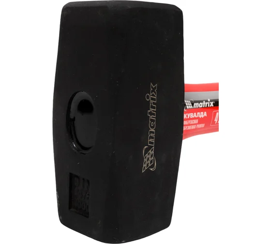 10976 Кувалда 4 кг, фибергласовая обрезиненная рукоятка 600 мм// Matrix