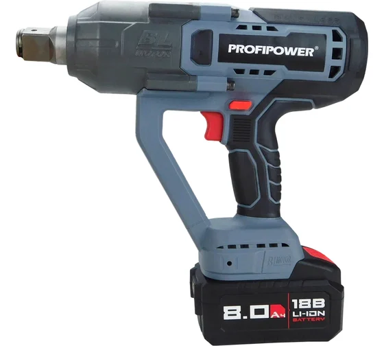 Акк. гайковерт ProfiPower T-2500N (18В, 1х8,0Ач, 2500Нм, 1")