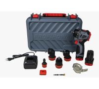 Акк. дрель-шуруповерт ProfiPower BL-161C (16В, 2х2,0Ач, 40Нм, б/щет, насадки, кейс)