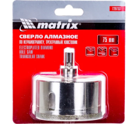 726753 Сверло алмазное 68 х 67 мм, 3-гранный хвостовик// Matrix