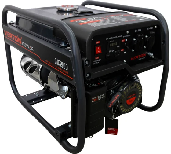 Генератор бенз. VERTON POWER GG3900 (2,8/3,2кВт)