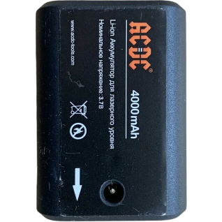 АКБ для лазерного уровня 3,7V, 4000mAh, Li-ion, ALI3704