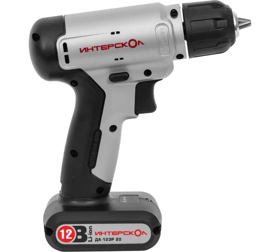 Акк. дрель Интерскол ДА-12 ЭР 20 СМАРТ-Д (встр. 1,5Ач)
