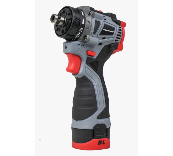 Акк. дрель-шуруповерт ProfiPower BL-161C (16В, 2х2,0Ач, 40Нм, б/щет, насадки, кейс)