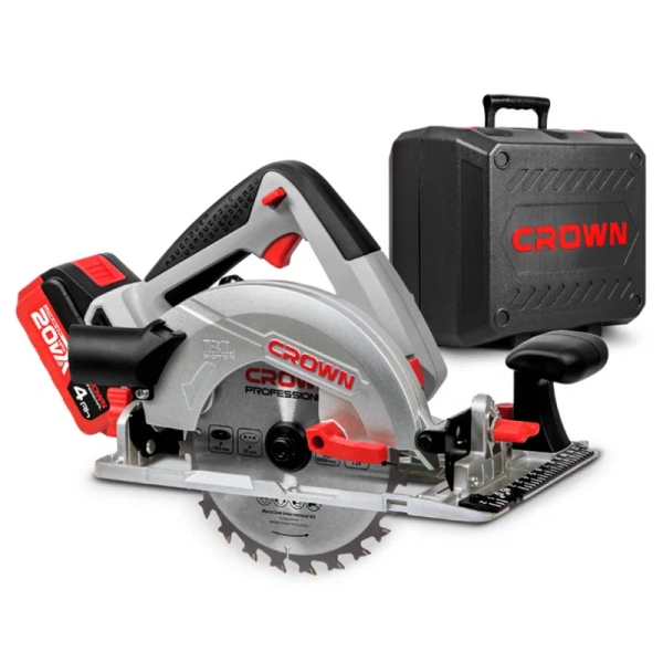 Акк. дисковая пила CROWN CT25002-165HX-4 BMC