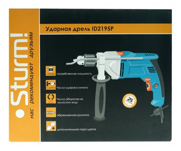 Дрель ID2195P Sturm!