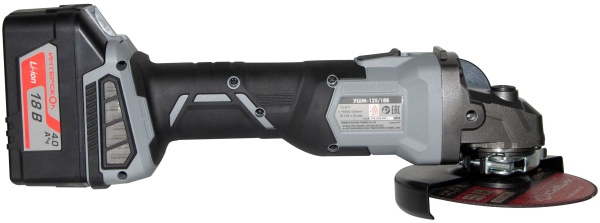 Акк. МШУ Интерскол УШМ-125/18В АПИ (1x4,0Aч)