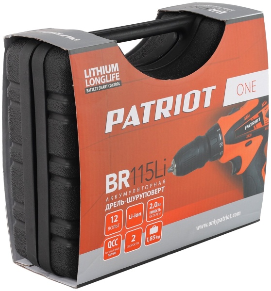 Акк. дрель PATRIOT THE ONE BR 115Li