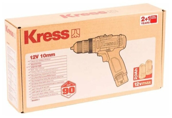 Акк.Дрель KRESS KU200.1