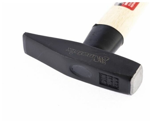 10227 Молоток слесарный, 200 г, квадр. боек, дер. рукоятка// Matrix