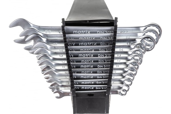15412 Набор ключей комбинированных 6-12мм,12шт.// Matrix
