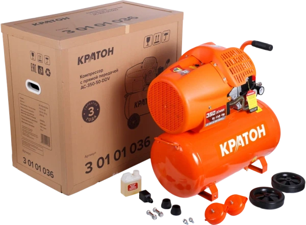 Компрессор Кратон HOBBY 350/50-DDV