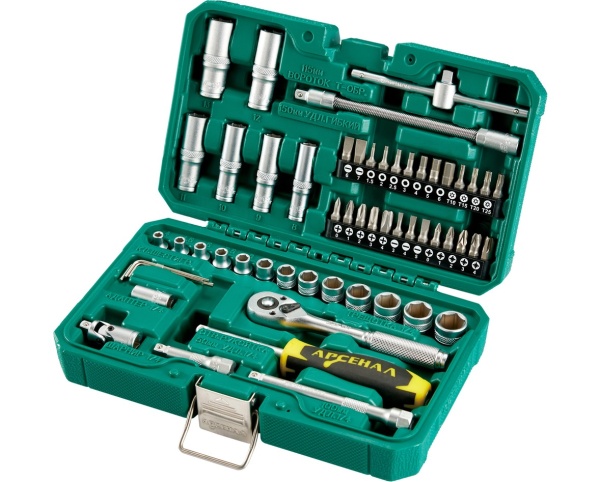 8799010 Набор инструментов 56 предметов (С) Арсенал