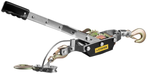 Лебедка Stayer MAXPull 4310-4 рычажная,тросовая 4т/3м