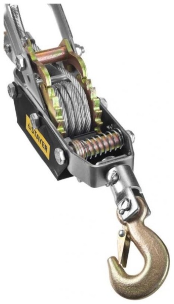Лебедка Stayer MAXPull 4310-4 рычажная,тросовая 4т/3м