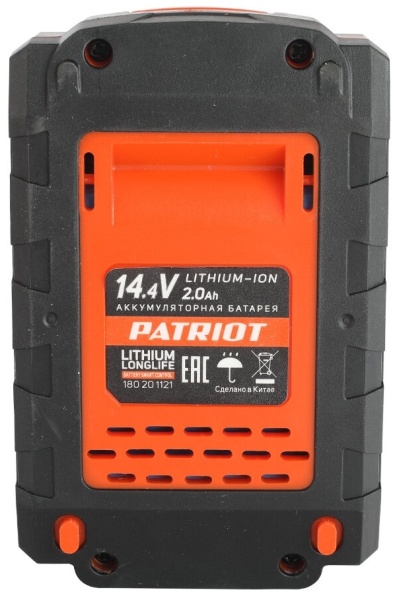 Аккумулятор Li-ion для Patriot BR141Li, 2,0 Ач, 14,4 В