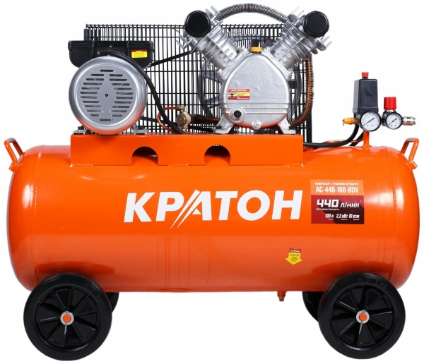 Компрессор ременной Кратон AC 440/100-BDV