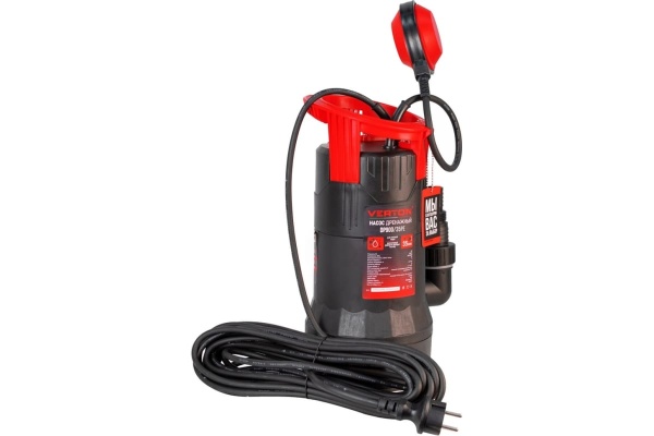 Дренажный насос для грязной воды Verton AQUA DP900/35PE (пласт. корп.)