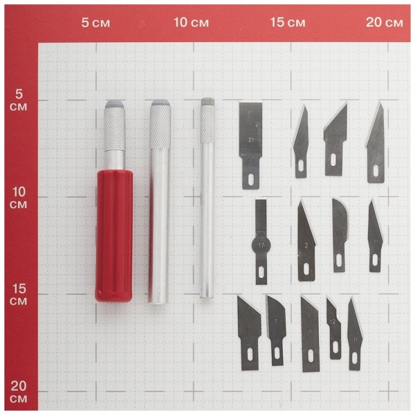 1830-H16_z01 Резцы STAYER "MASTER" 16шт