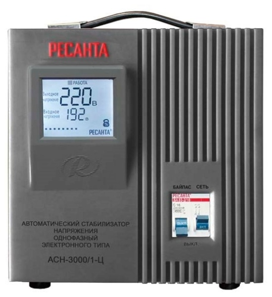 Стабилизатор АСН-3000/1-Ц Ресанта