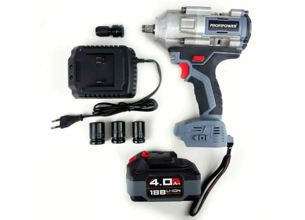 Акк. гайковерт ProfiPower T-900N (1х4,0Ач)
