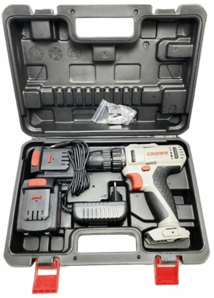 Акк. дрель CROWN CT21052LH -1,5 BMC
