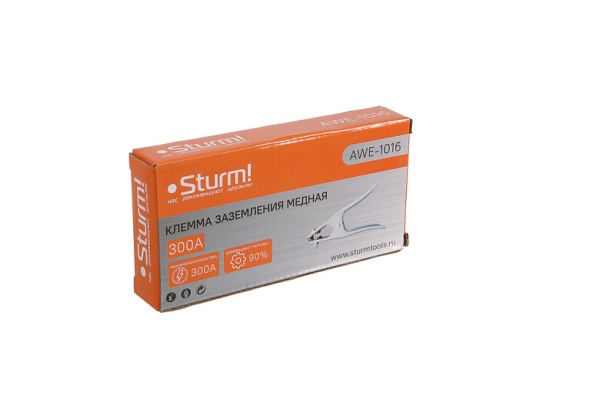 AWE-1016 Клемма заземления 300А маленькая Sturm!