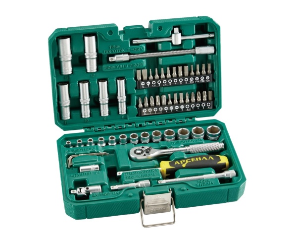 8799010 Набор инструментов 56 предметов (С) Арсенал